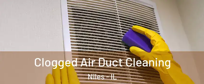  Clogged Air Duct Cleaning Niles - IL