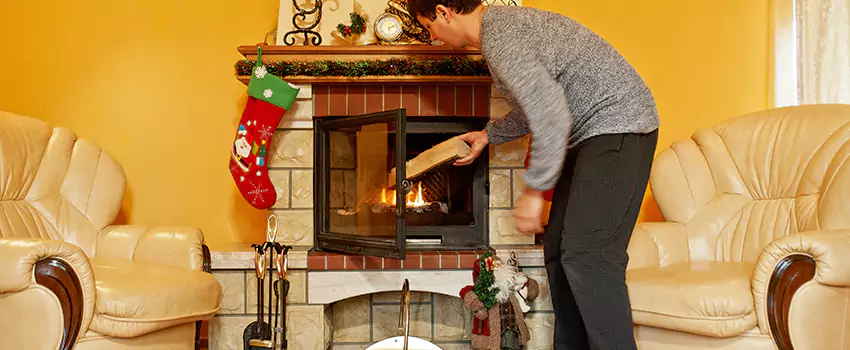 Gas to Wood-Burning Fireplace Conversion Services in Niles, Illinois