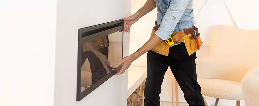 Metal Fireplace Installation in Niles, Illinois