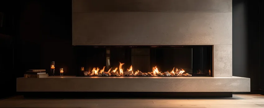 Gas Fireplace Ember Bed Design Services in Niles, Illinois