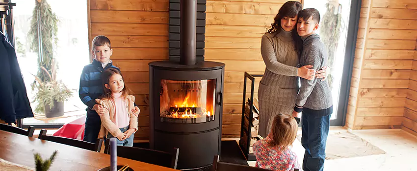 Morso Cast Iron Fireplace Insert Installation in Niles, Illinois