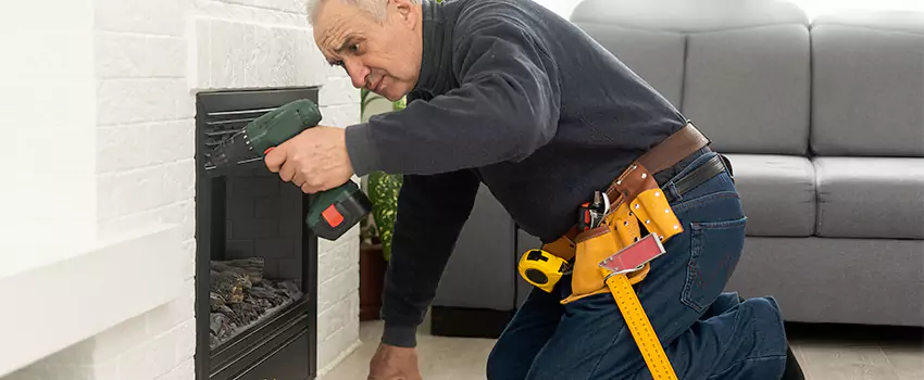 New Indoor Fireplace Installation in Niles, Illinois