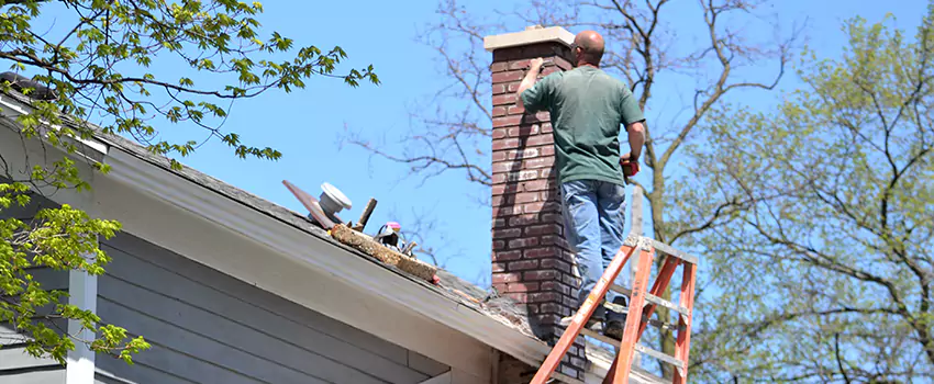 Vinyl and PVC Chimney Flashing Installation in Niles, IL