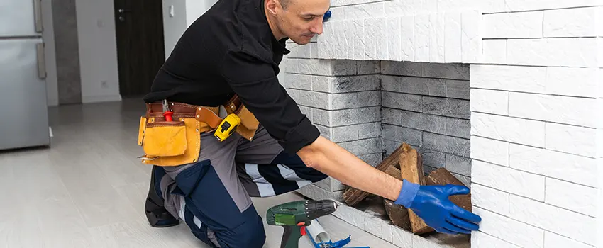 Fireplace Damaged Damper Frame Repair Services in Niles, Illinois